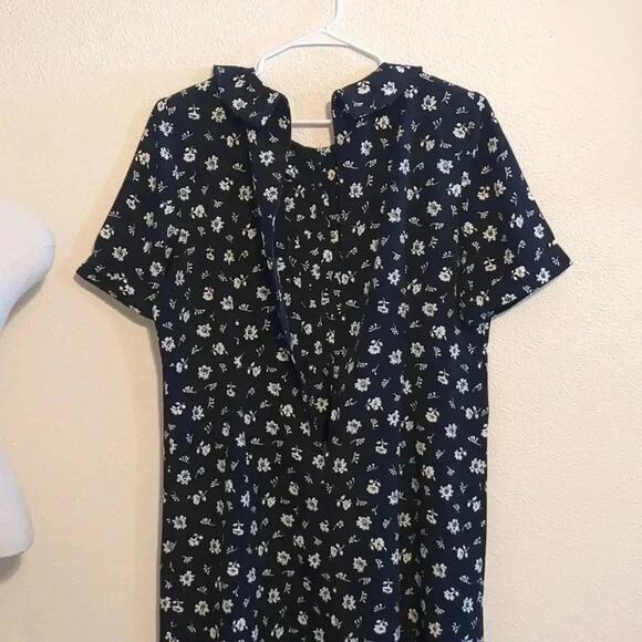 Vintage Kathie Lee floral dress size 14 - Picture 5 of 5